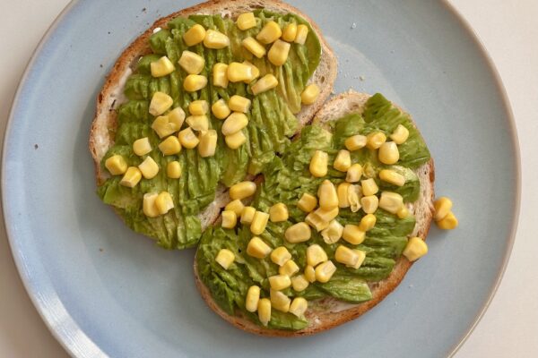 Avocado Corn Toast