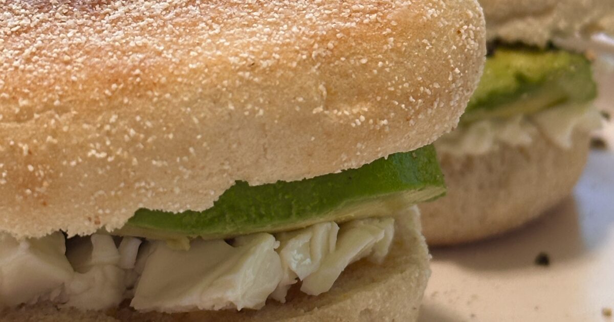 Avocado English Muffins