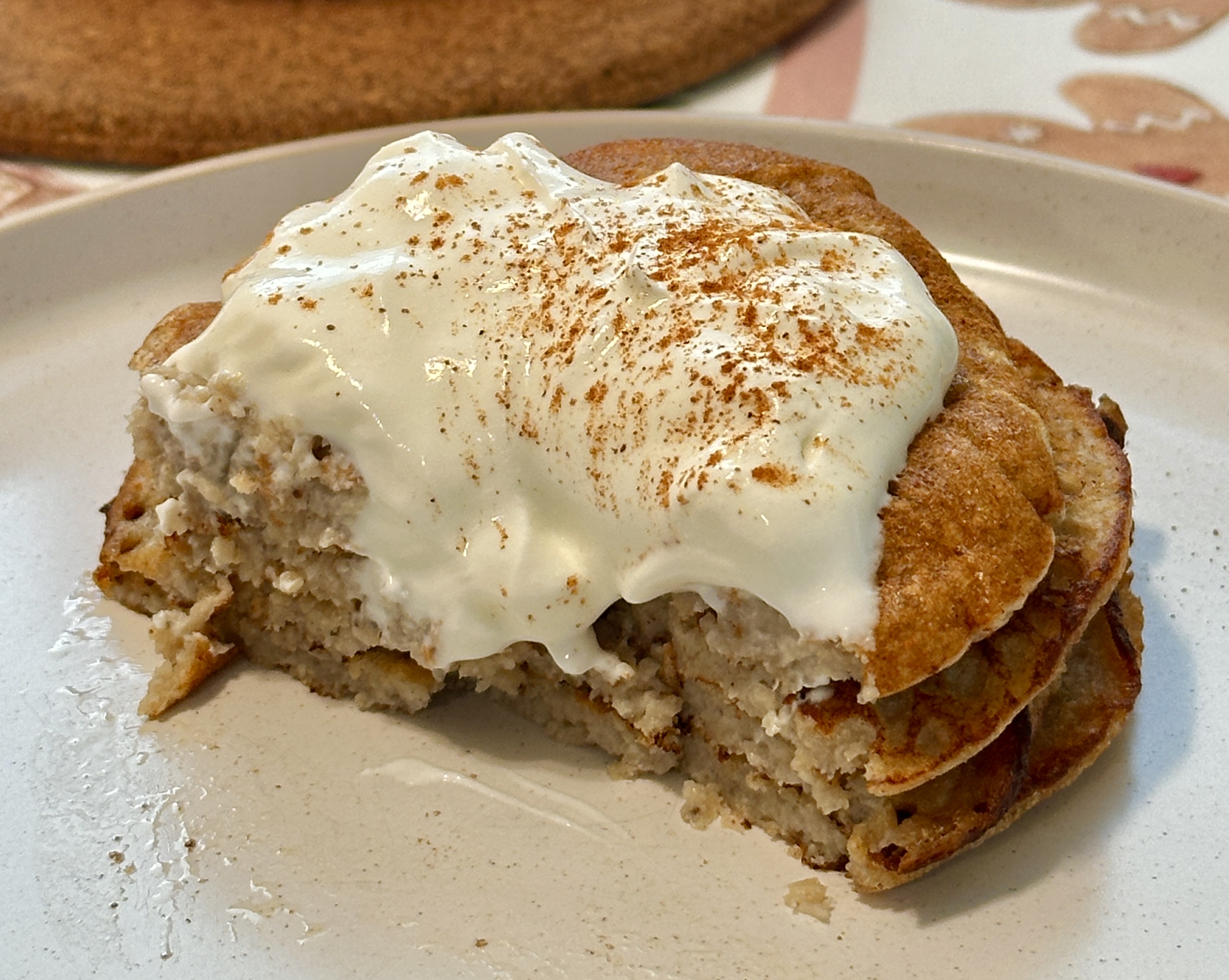 Banana Oat Pancakes