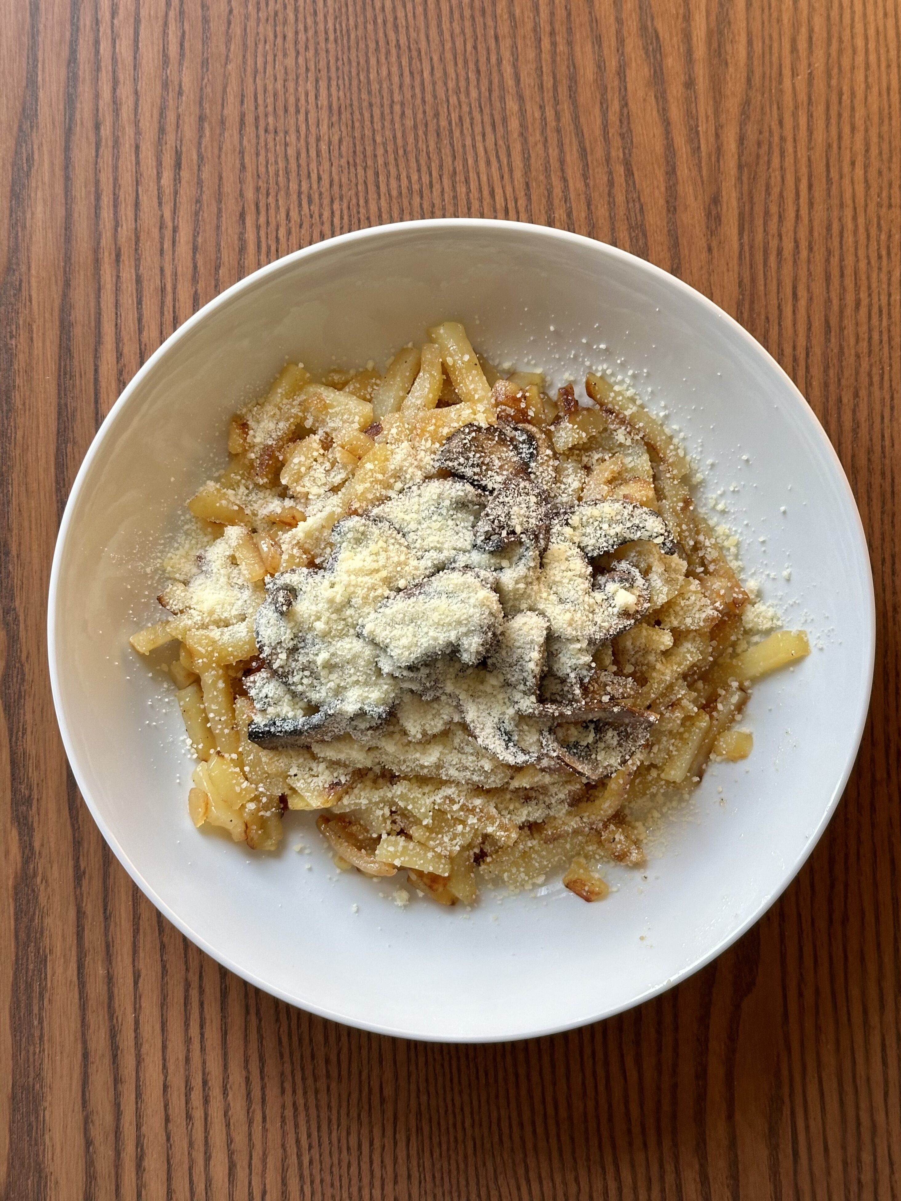 Cheesy Mushroom Pasta