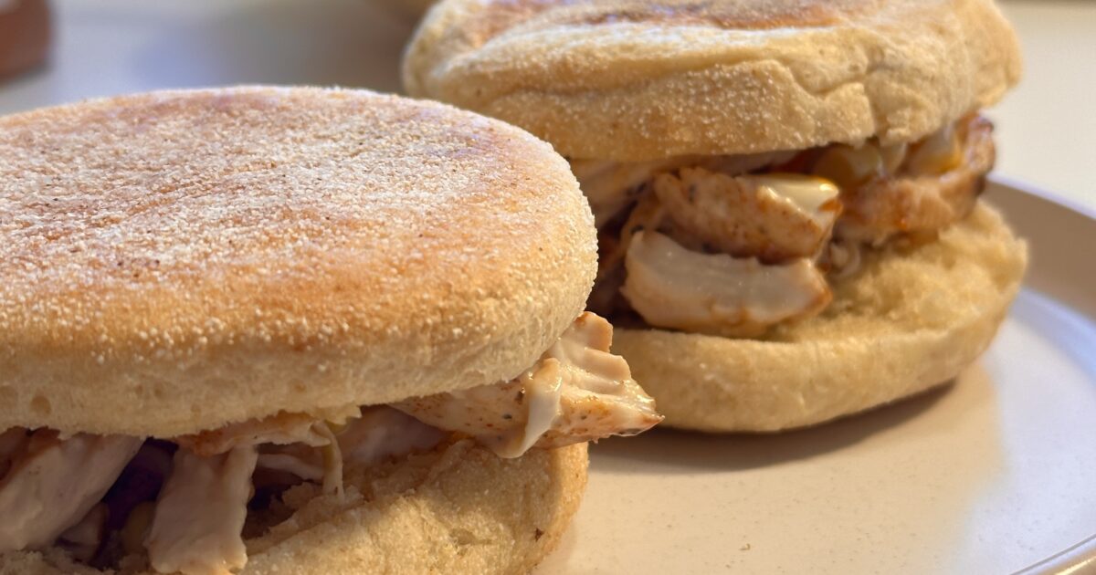 Chicken English Muffins