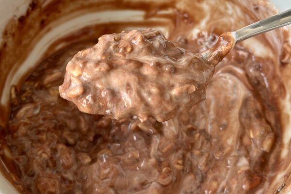 Chocolate Protein Overnight Oats