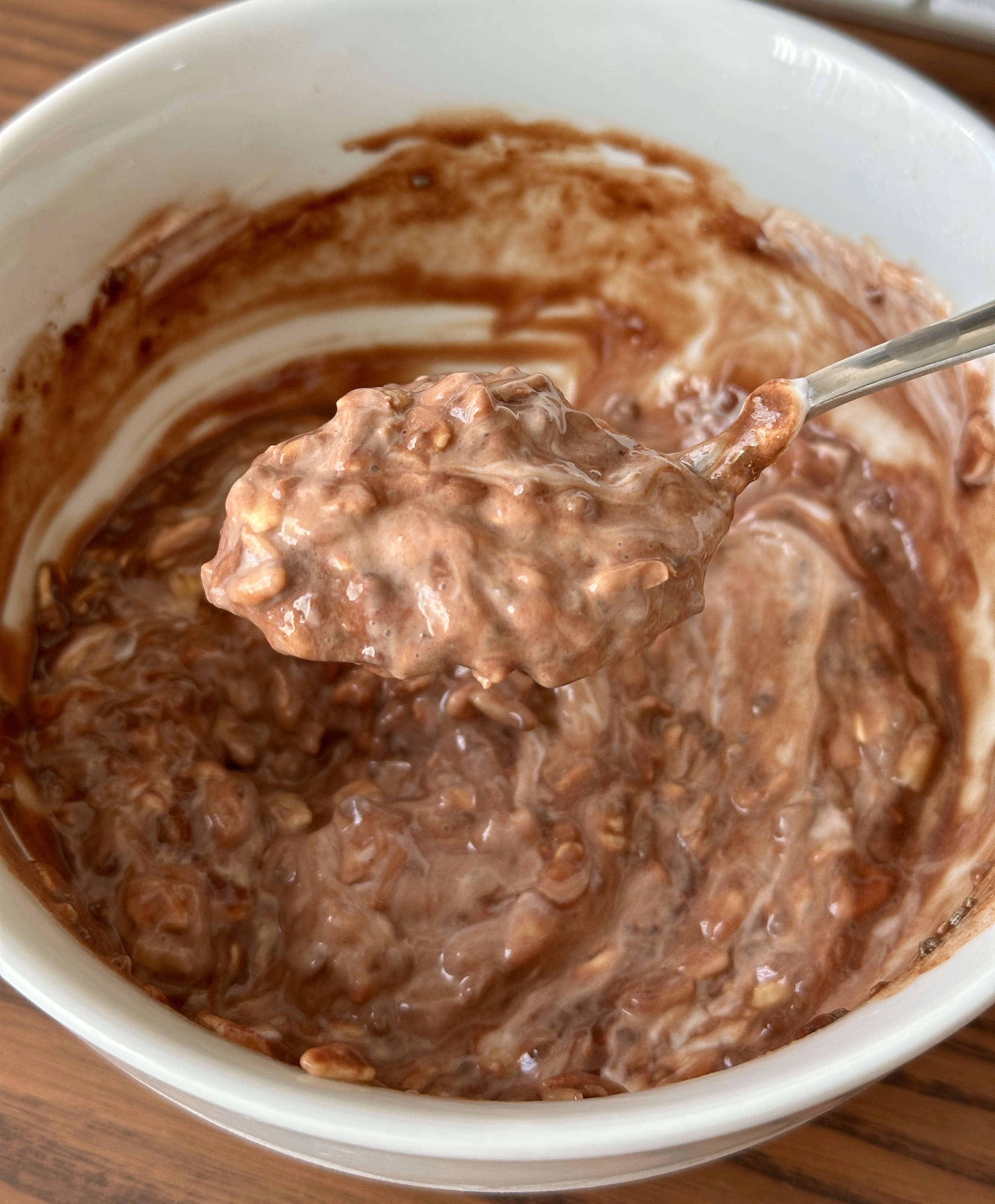 Chocolate Protein Overnight Oats