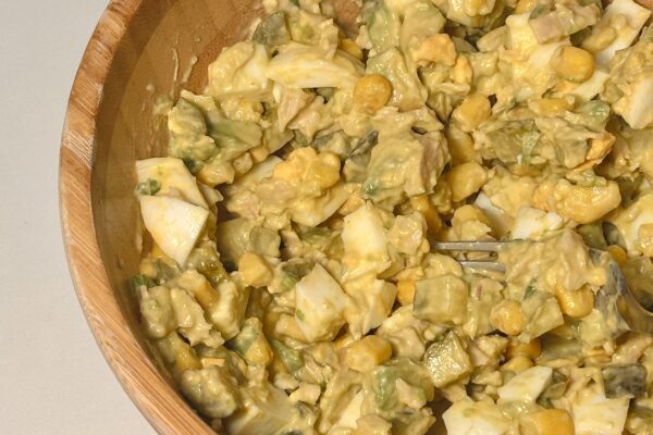 Creamy Tuna Egg Bowl