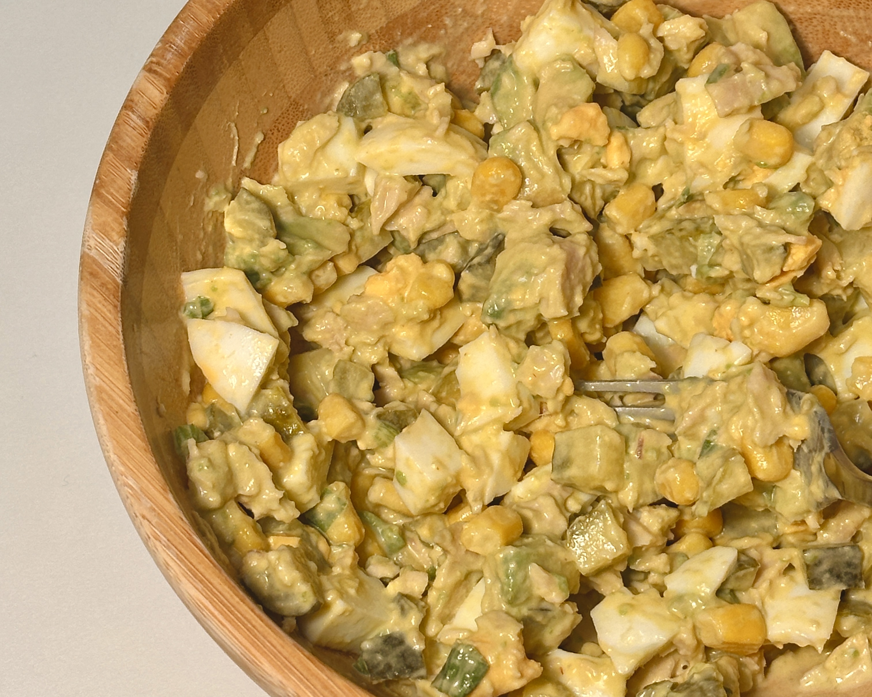 Creamy Tuna Egg Bowl