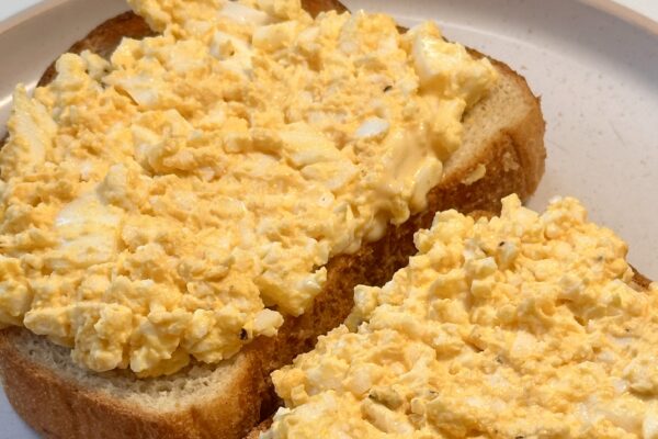 Smashed Egg Mayo Toast