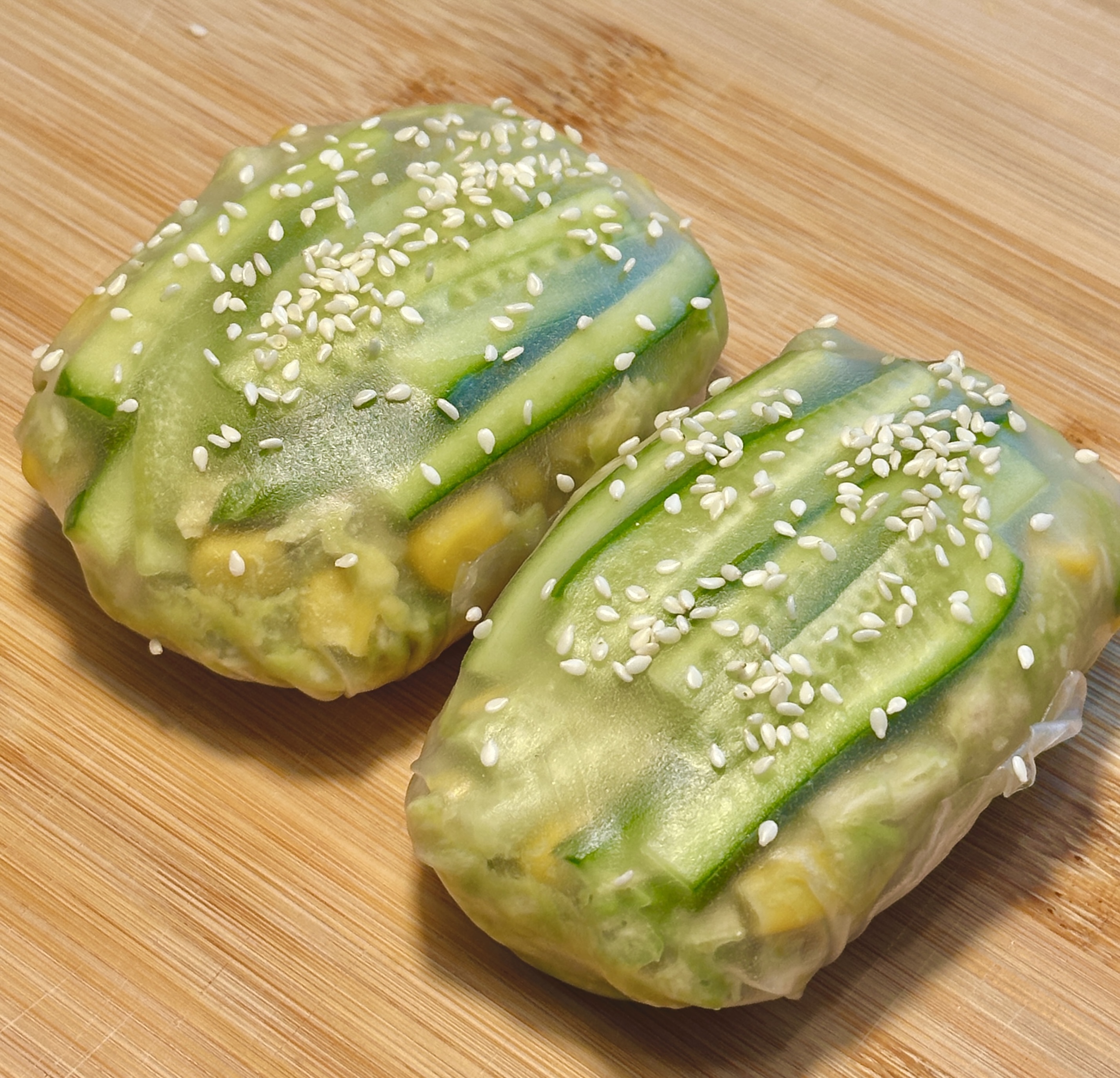 Tuna Rice Paper Rolls