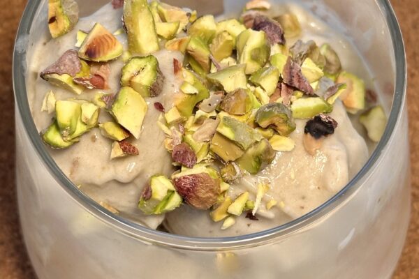 Healthy Banana Pistachio Ice Cream