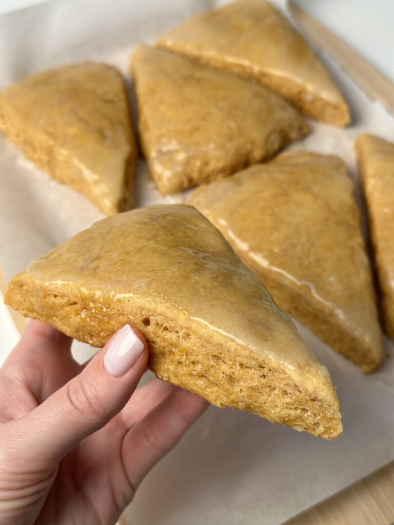 Butternut Squash Cinnamon Scones
