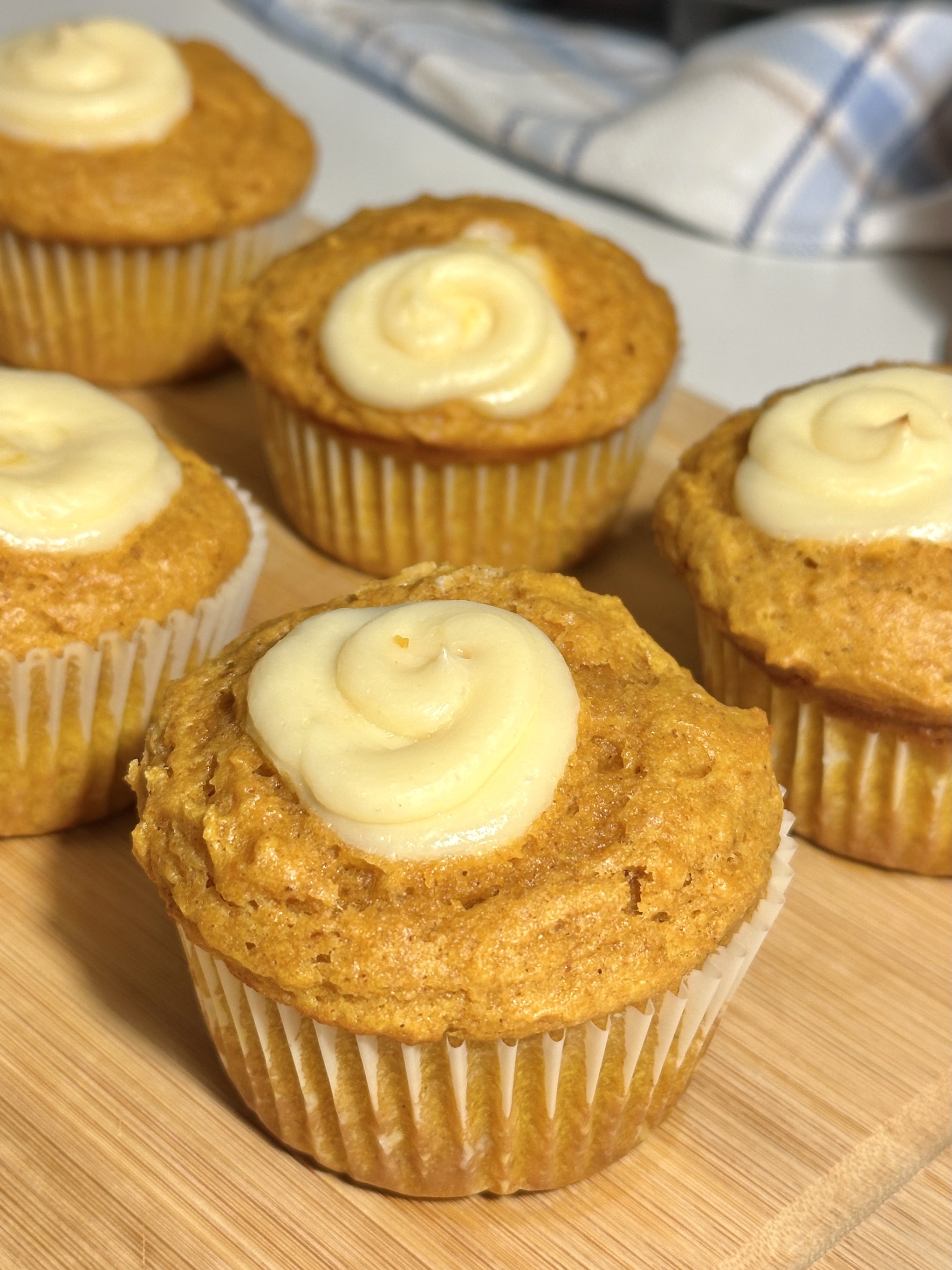 Pumpkin Cream Cheese Muffins